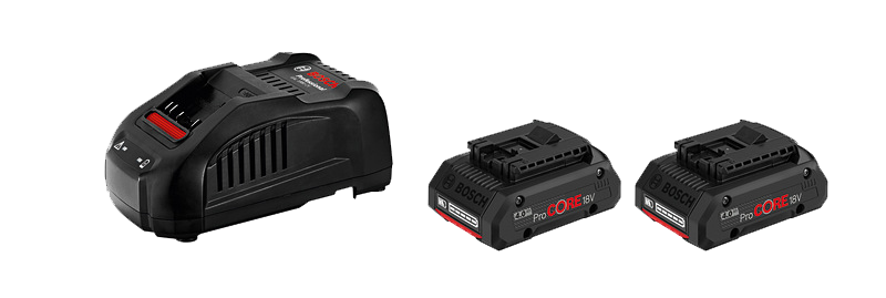 Bosch - Pack 2 batteries ProCore 18V 4.0 Ah - BOSCH - avec Chargeur GAL18V-40 - 1600A01BA3 - Image 1