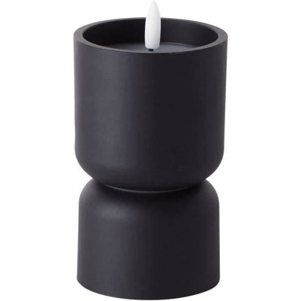 Brilliant - Lampe de table d'extérieur - BRILLIANT - LOVERE - Forme bougie - Plastique - 3 W - Noir