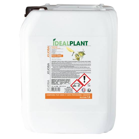 Shampoing à l'huile de jojoba IdealPlant : 10L IDEALPLANT