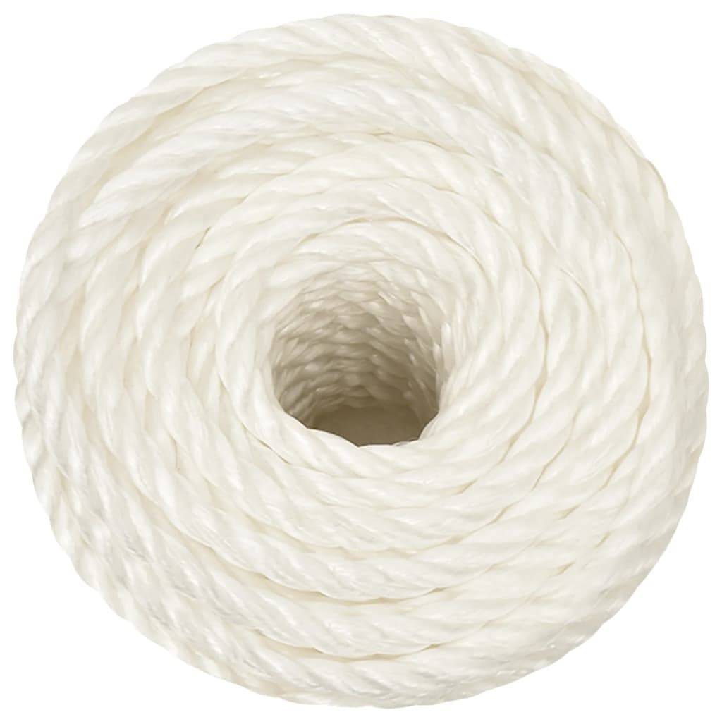 Corde de travail Blanc 12 mm 250 m polypropylène Maison Chic - Image 3
