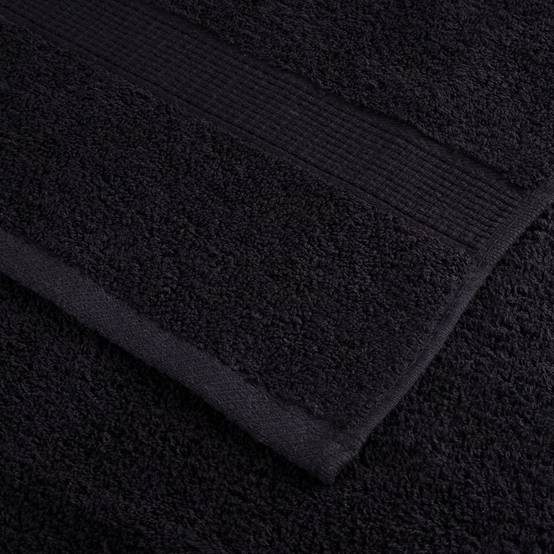 Nappe / serviette coton noir 70 x 140 cm - Prolenta premium p331.0 - Image 6