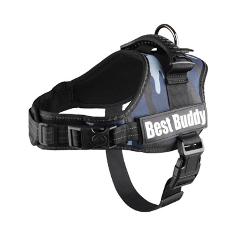 Flamingo - Harnais taille M best buddy pluto couleur bleu,  pour chien - Image 1