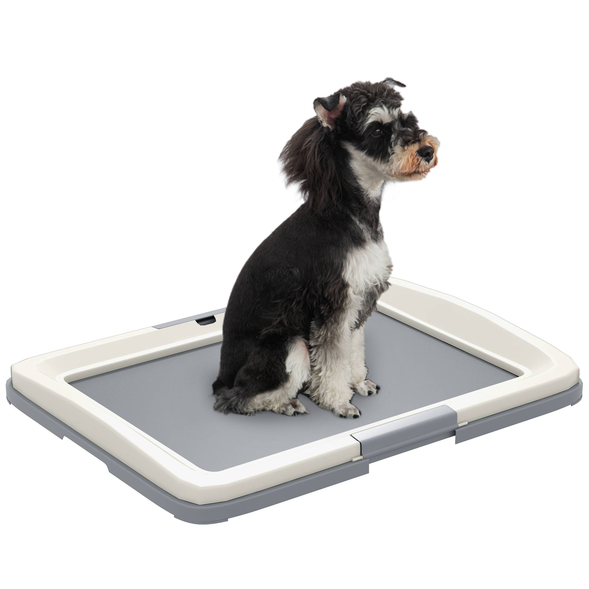ComfortXL - Toilette pour chien PP gris 63x48,5x6 cm intérieur extérieur antidérapante - ComfortXL Outdoor Living - Image 1
