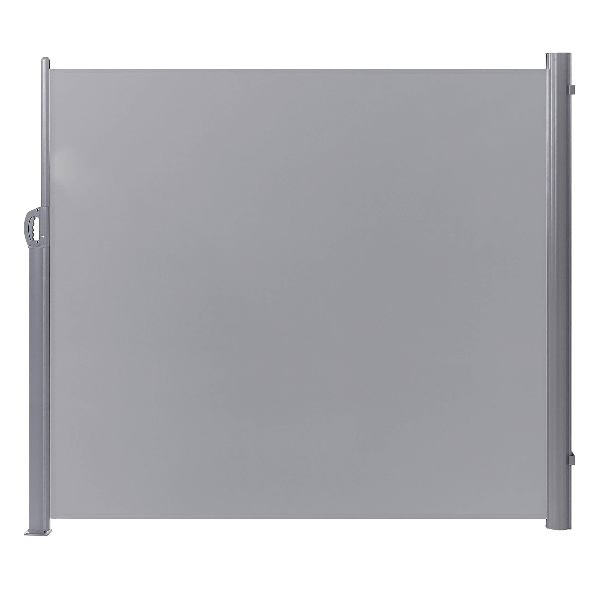 Beliani - Auvent de Jardin Latéral Rétractable 180 x 300 cm En Polyester Gris Clair Pour Votre Espace Extérieur Jardin ou Terrasse Dorio Beliani - Image 1