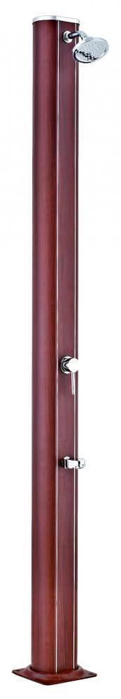 Gré - Douche solaire ronde 32 L aspect bois - Gré - Image 4