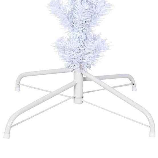 Maison Chic - Sapin de Noël | Arbre de Noël artificiel renversé avec support Blanc 210 cm Maison Chic - Image 6