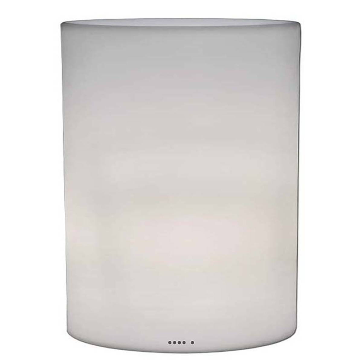 Artificielles - LUMITUBBI Blanc D35 H 38 CM intérieur / extérieur Rotomoule