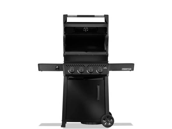 Napoleon - Barbecue gaz Freestyle 425 noir 4 brûleurs avec porte et brûleurs inox + Rôtissoire - Napoléon - Image 5