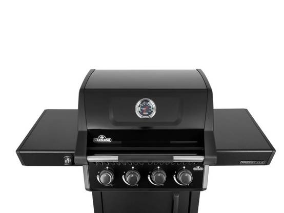 Napoleon - Barbecue gaz Freestyle 425 noir 4 brûleurs avec porte et brûleurs inox + Rôtissoire - Napoléon - Image 9