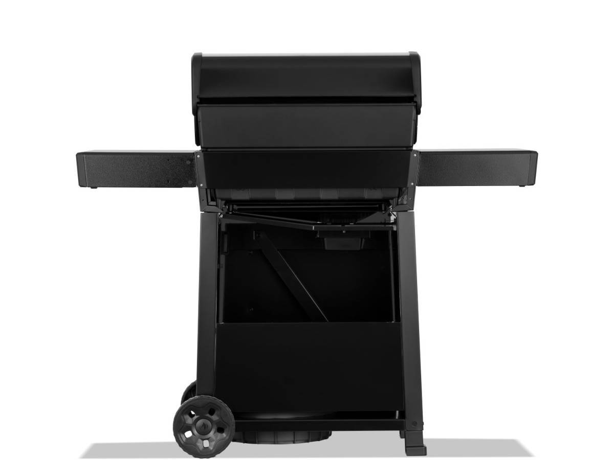Napoleon - Barbecue gaz Freestyle 425 noir 4 brûleurs avec porte et brûleurs inox + Rôtissoire - Napoléon - Image 3