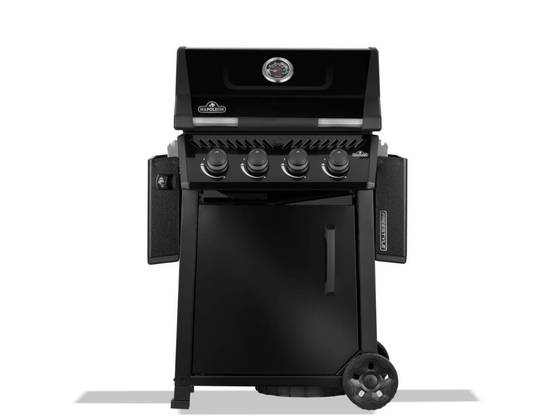 Napoleon - Barbecue gaz Freestyle 425 noir 4 brûleurs avec porte et brûleurs inox + Rôtissoire - Napoléon - Image 6