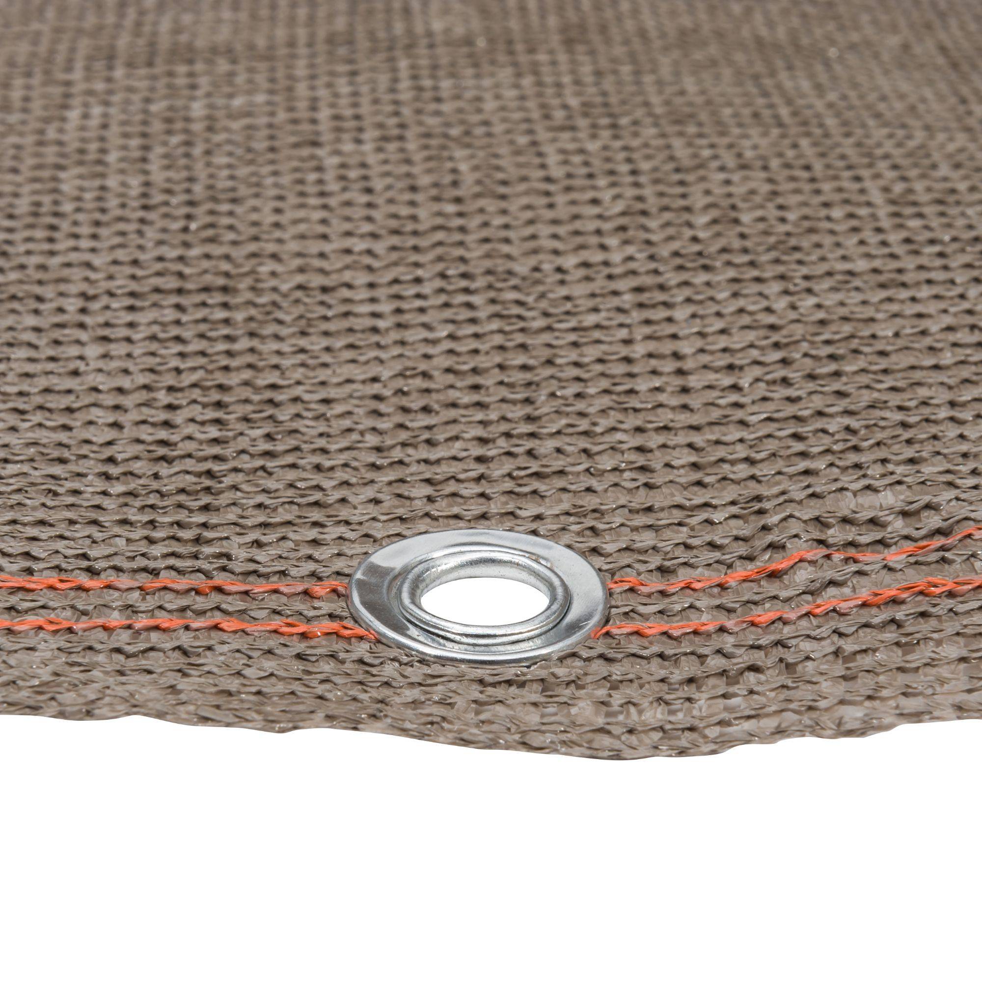 WERKA PRO - Brise vue taupe 220g/m2 WERKA PRO - 1,80 x 10m - Image 3