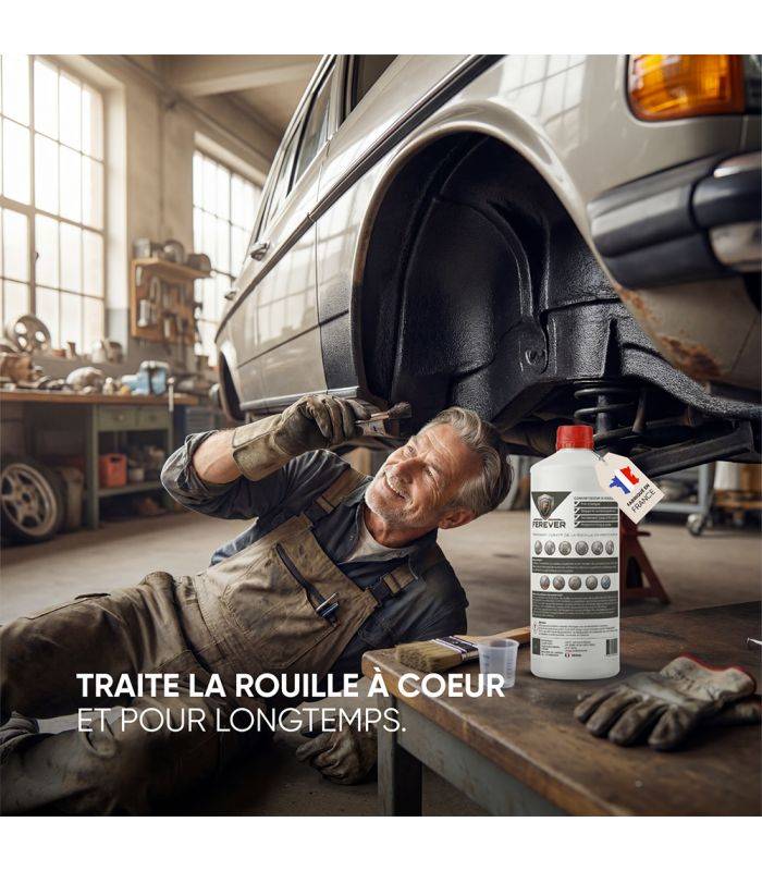 Convertisseur de rouille 0,5L longue durée, séchage rapide - FEREVER CV01 - Image 4