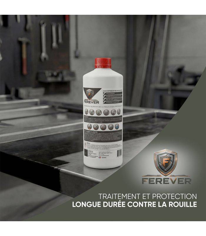 Convertisseur de rouille 0,5L longue durée, séchage rapide - FEREVER CV01 - Image 7