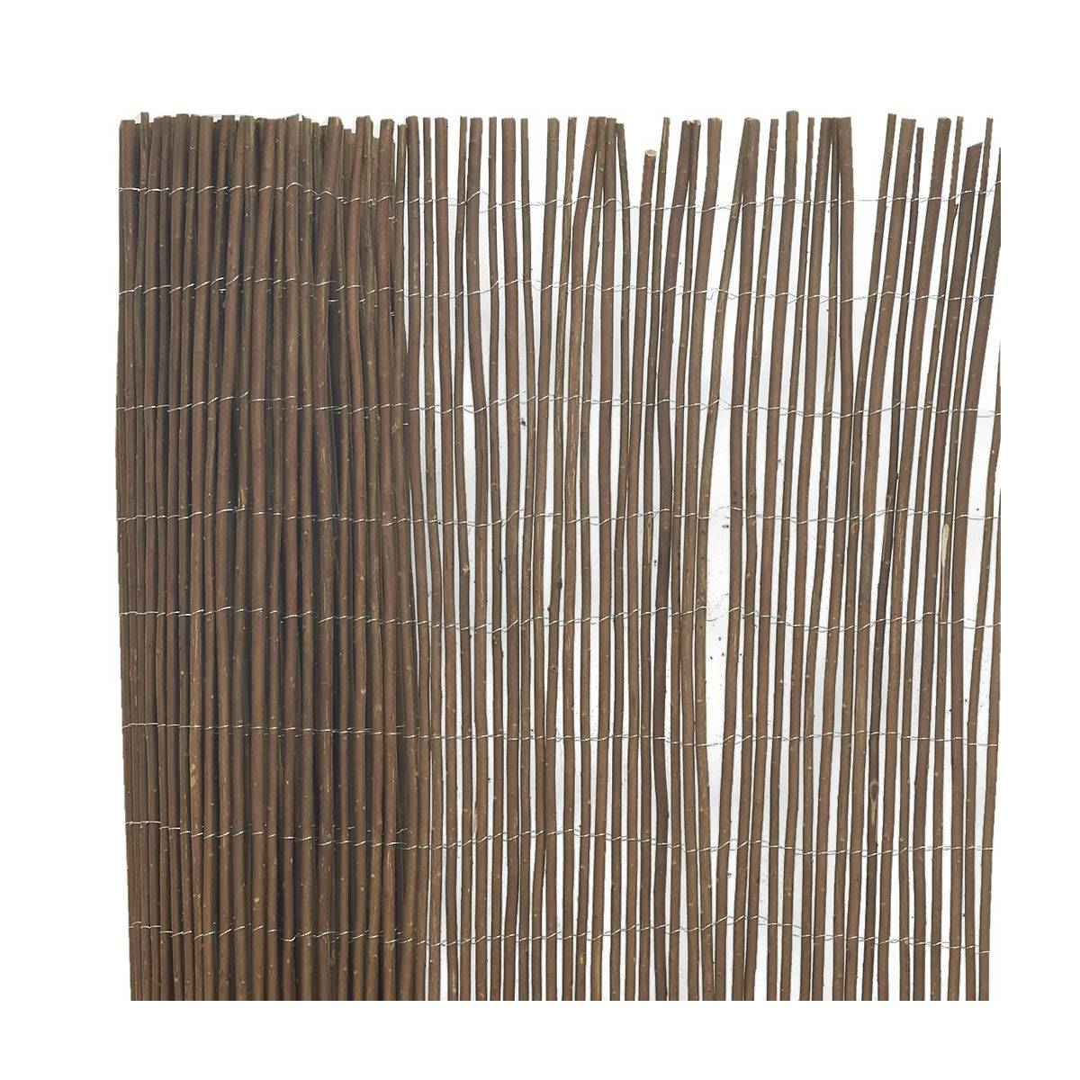 Jardindeco - Canisse en osier naturel Lot de 3 - Image 1