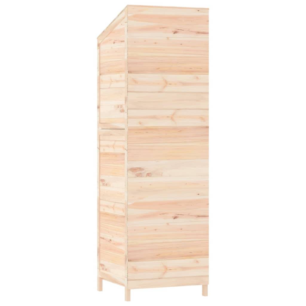 Vidaxl - Remise de jardin 55x52x174,5 cm Bois de sapin solide vidaXL 152186 - Image 7