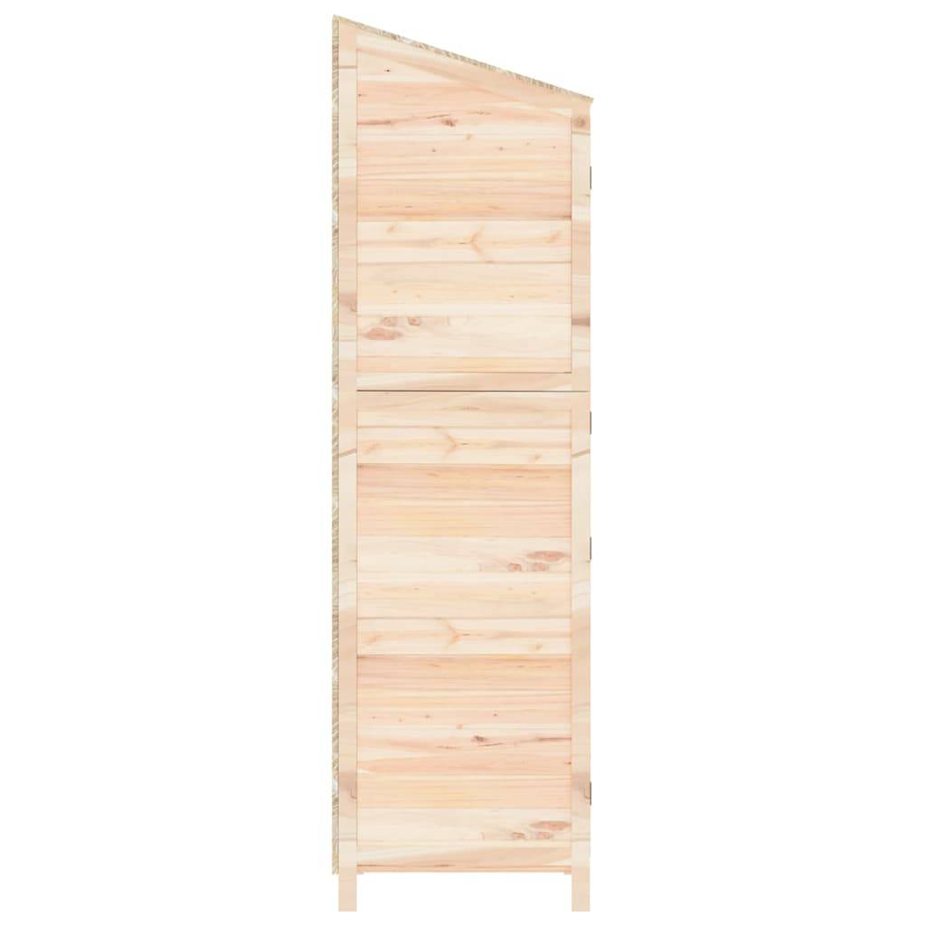 Vidaxl - Remise de jardin 55x52x174,5 cm Bois de sapin solide vidaXL 152186 - Image 6