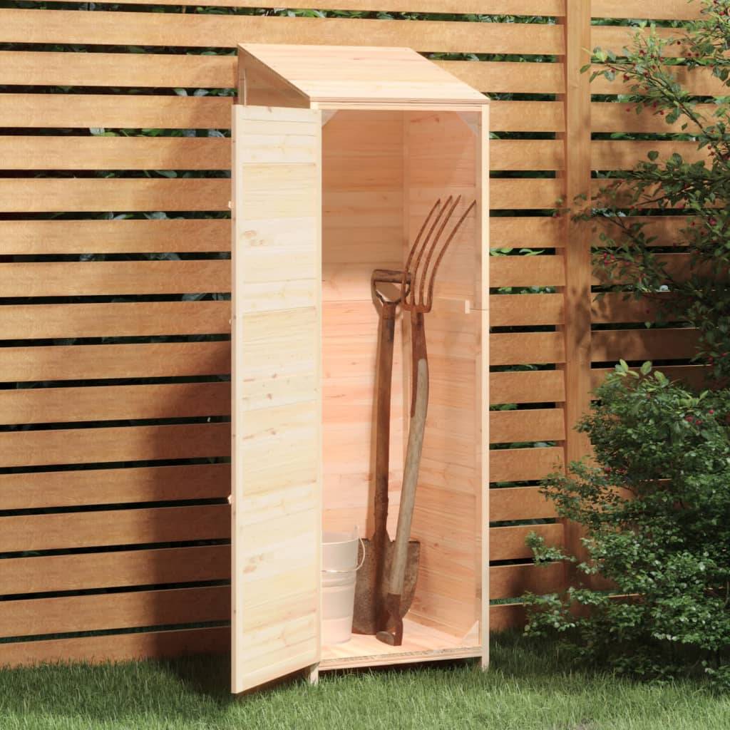 Vidaxl - Remise de jardin 55x52x174,5 cm Bois de sapin solide vidaXL 152186 - Image 4