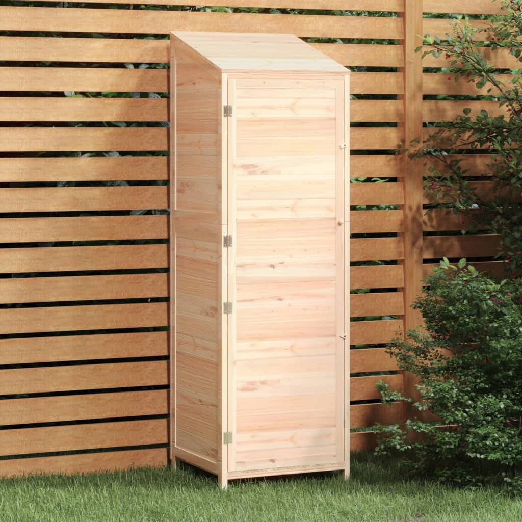 Vidaxl - Remise de jardin 55x52x174,5 cm Bois de sapin solide vidaXL 152186 - Image 1