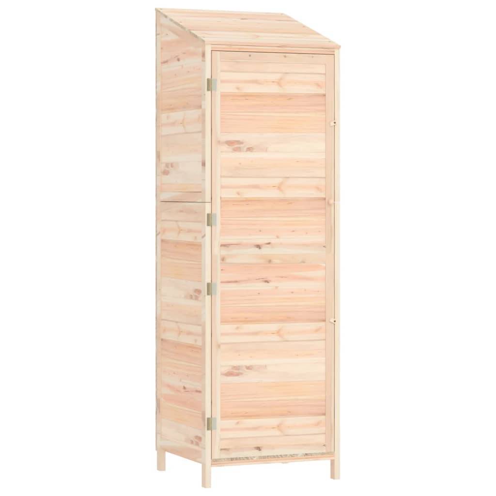 Vidaxl - Remise de jardin 55x52x174,5 cm Bois de sapin solide vidaXL 152186 - Image 2