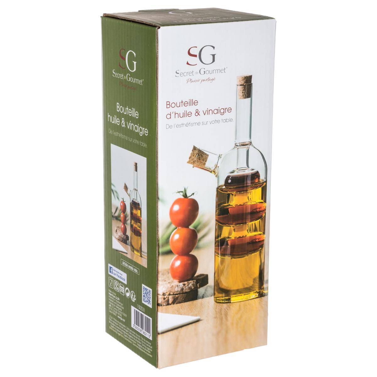 Bouteille huile/vinaigre verre 0,29L - 5five - Image 3