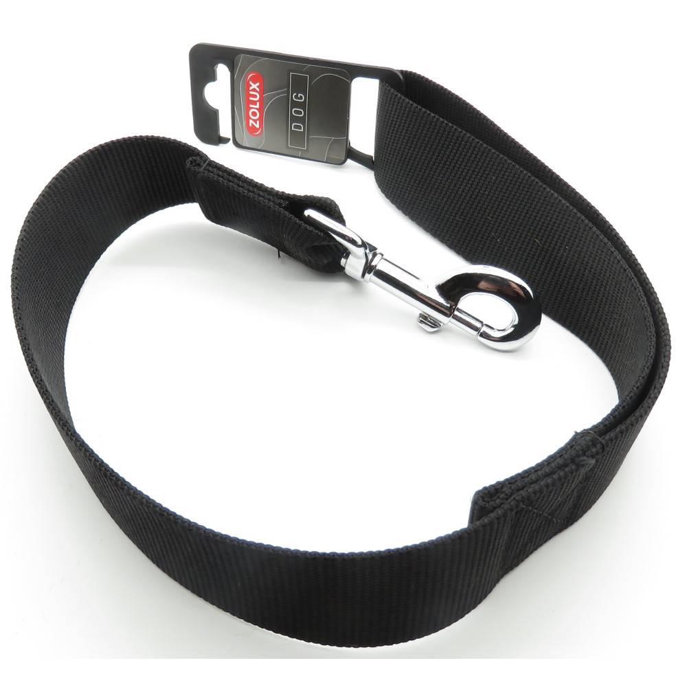 Zolux - Laisse Nylon XL 60 cm noir laisse pour chien
