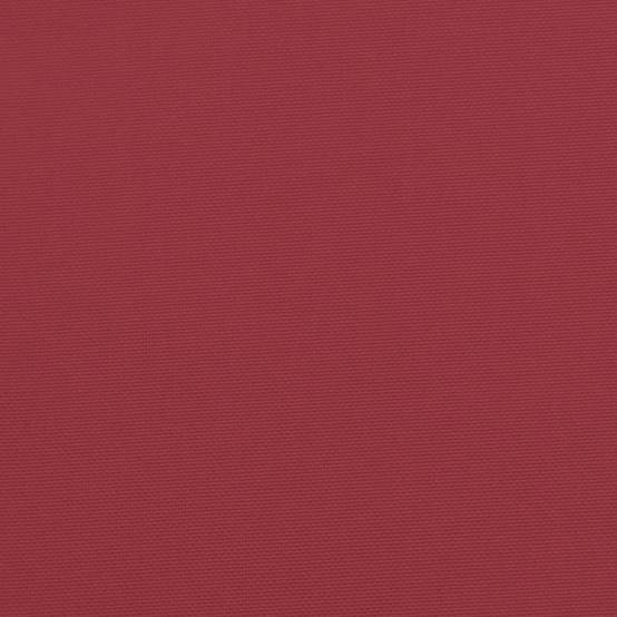 Coussins de chaise tissu Oxford rouge bordeaux 40 x 40 x 7 cm - PANGIVO - Image 8