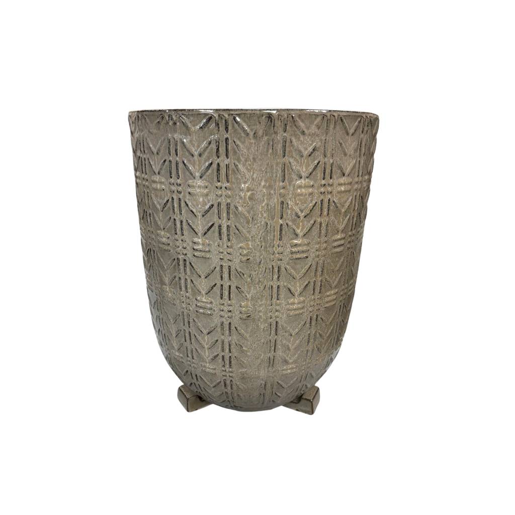 Pied de pot 6cm crème - Image 3