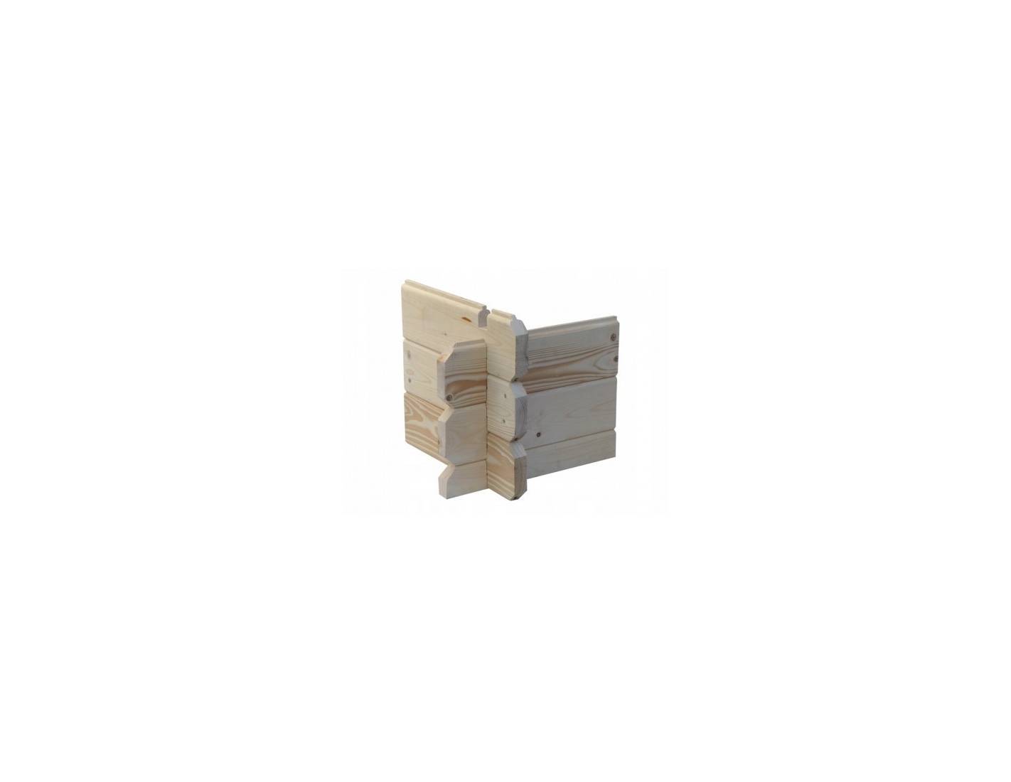 Altanka - Abri de jardin en bois - 15m2 - 5x3m - Ep. 28mm - Couleur: naturel - DOM637 - ALTANKA - Image 4