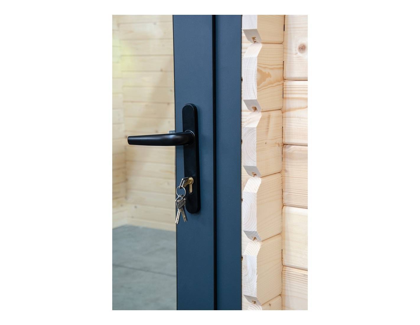 Altanka - Abri de jardin en bois - 15m2 - 5x3m - Ep. 28mm - Couleur: naturel - DOM637 - ALTANKA - Image 9