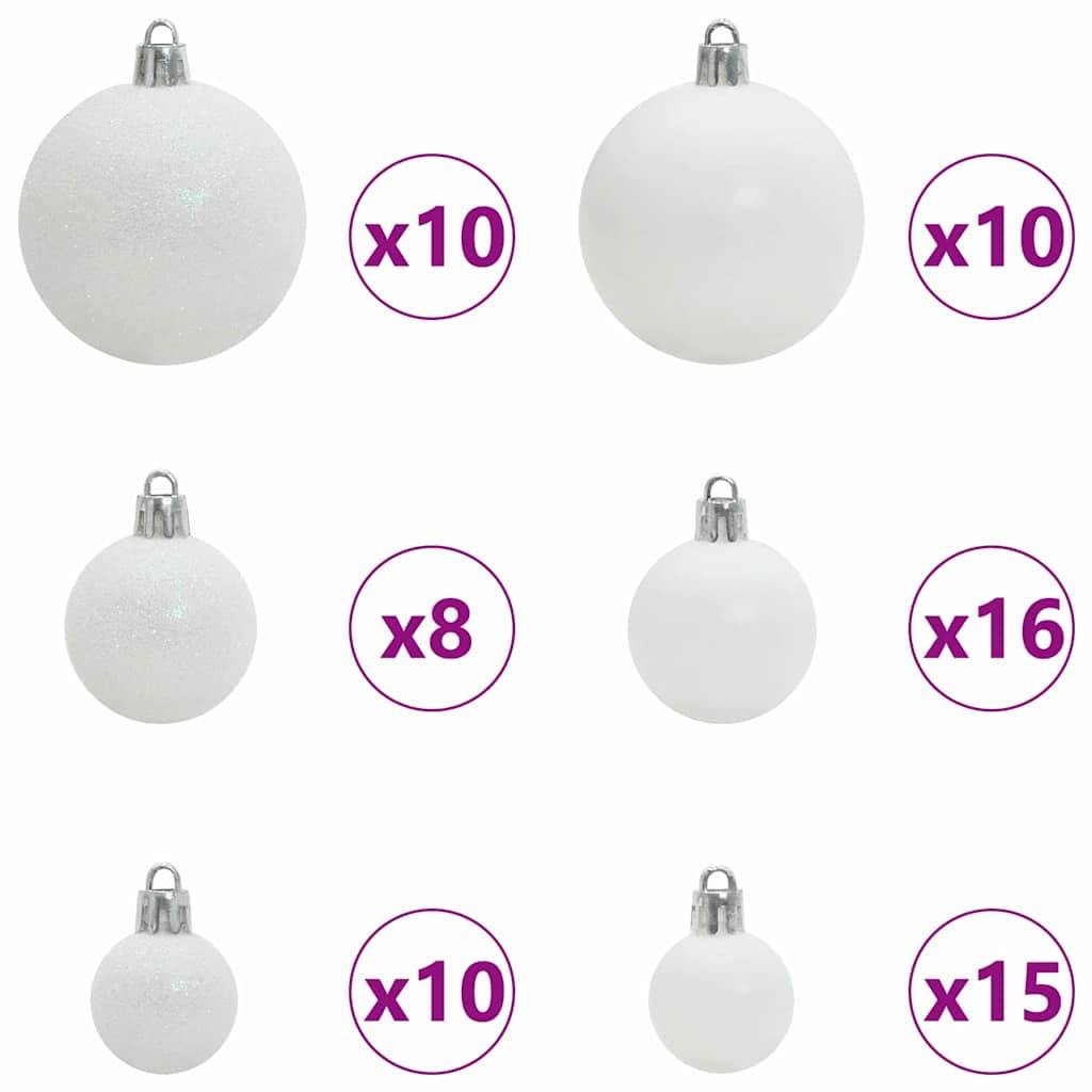 Vidaxl - Sapin de Noël Rose 210 cm PVC vidaXL 3396441 - Image 8