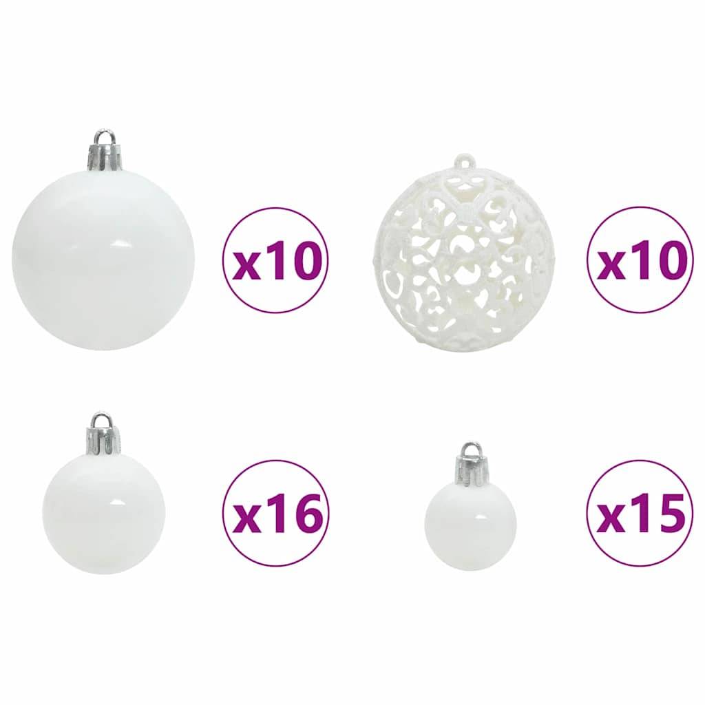 Vidaxl - Sapin de Noël Rose 210 cm PVC vidaXL 3396441 - Image 9