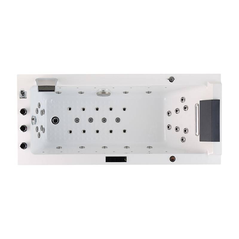 Baignoire balneo LORD SOLO BLANC 1 place ARCHIPEL® 170x75 - GAUCHE - Image 6