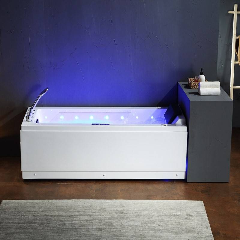 Baignoire balneo LORD SOLO BLANC 1 place ARCHIPEL® 170x75 - GAUCHE - Image 5