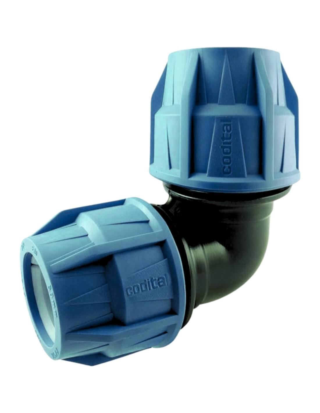 Manchon compression coudé Ø32 mm x Ø32 mm - kit couplage cuve - Image 1