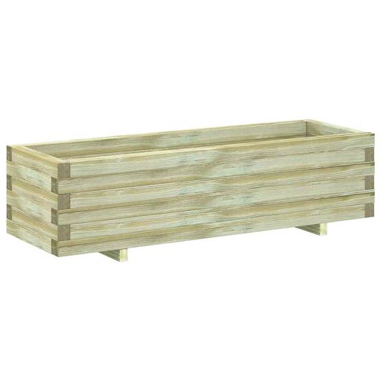 Jardinière | Lit surélevé 120 x 40 x 30 cm Bois Rectangulaire - Image 2