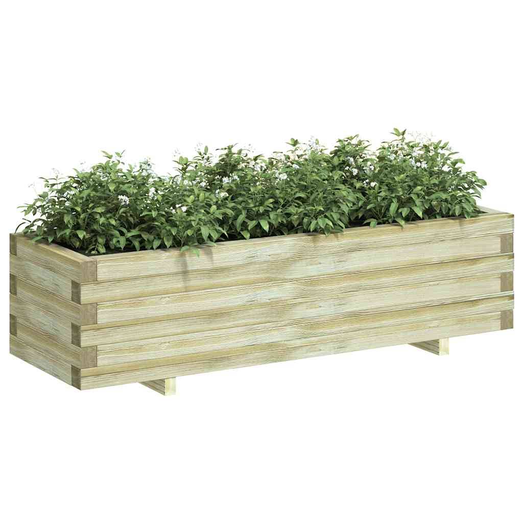 Jardinière | Lit surélevé 120 x 40 x 30 cm Bois Rectangulaire - Image 4