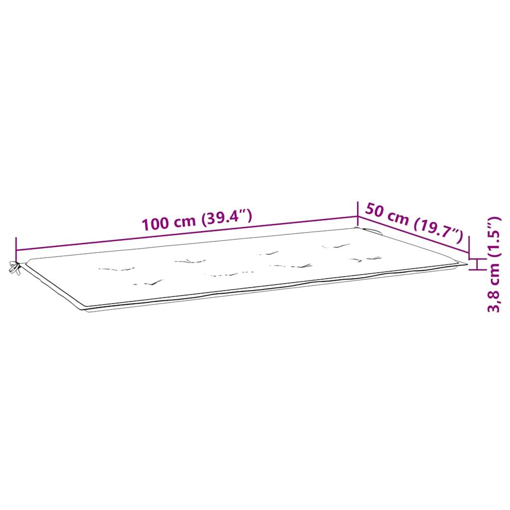 PANGIVO - Banc de jardin bois de teck gris 112 x 55 x 94 cm - PANGIVO - Image 9