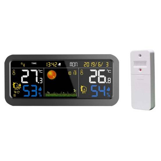 Stil - Station météo électronique couleur avec capteur extérieur Stil - Image 1