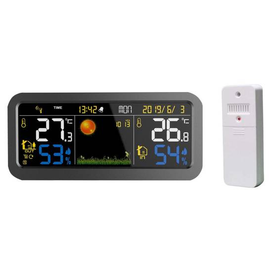 Stil - Station météo électronique couleur avec capteur extérieur - Image 1