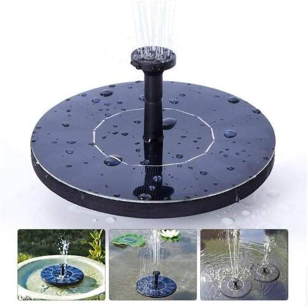 Fontaine de jardin solaire d'extérieur de 13 cm - MCBOSON - Image 2