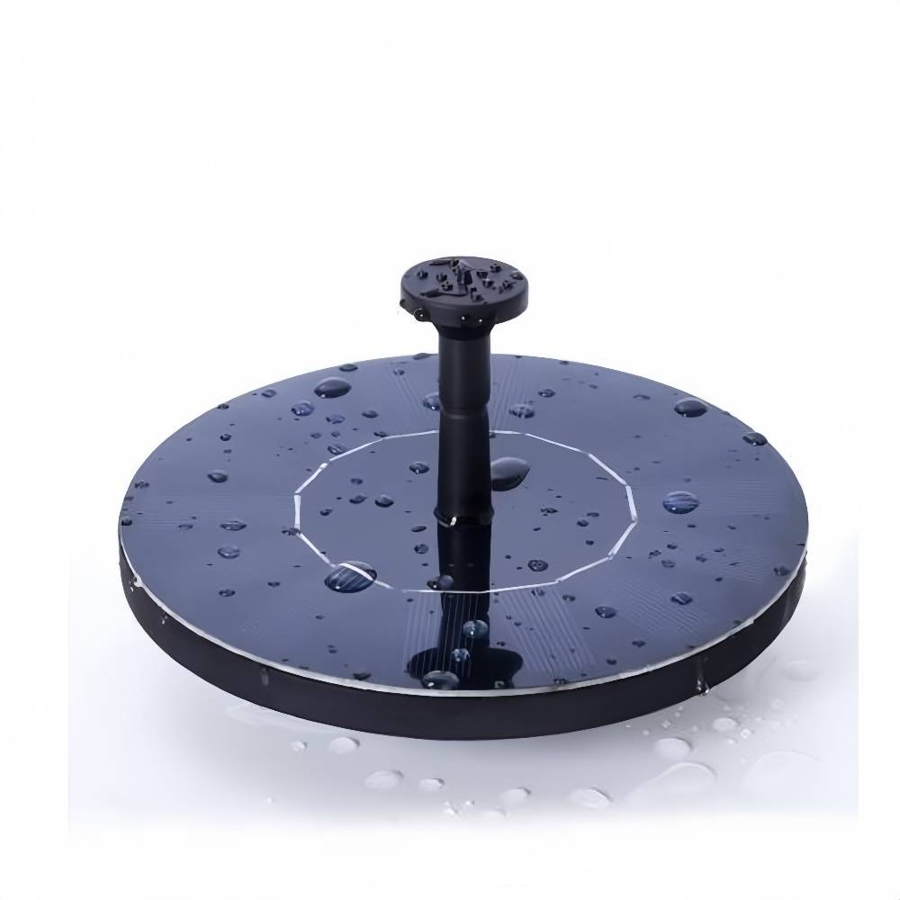 Fontaine de jardin solaire d'extérieur de 13 cm - MCBOSON - Image 1