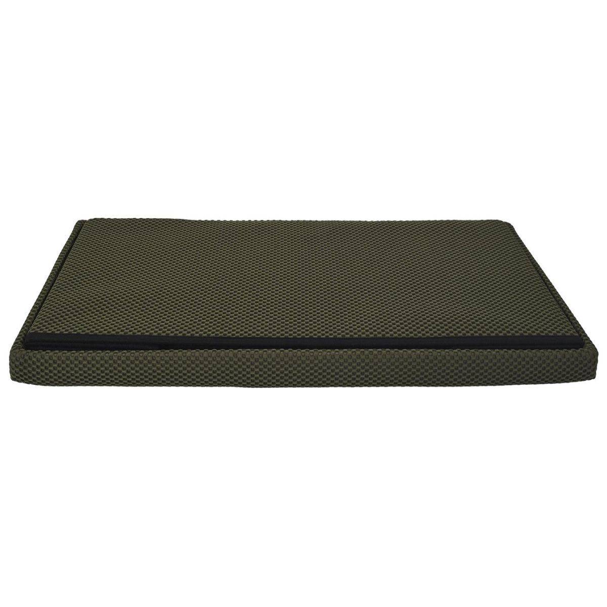 ALTOBUY - Banc coffre pliable en tissu texturé maille 3D noir - ELECTRON - Image 6