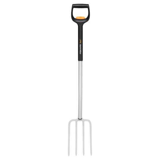 Fiskars - Fourche à bêcher télescopique - Xact - ameublir le sol et déplacer les végétaux - Image 2