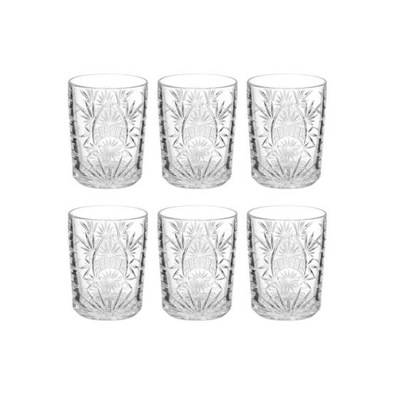 Lot de 6 Gobelets Bas "Ayla" 35cl Transparent - Image 1