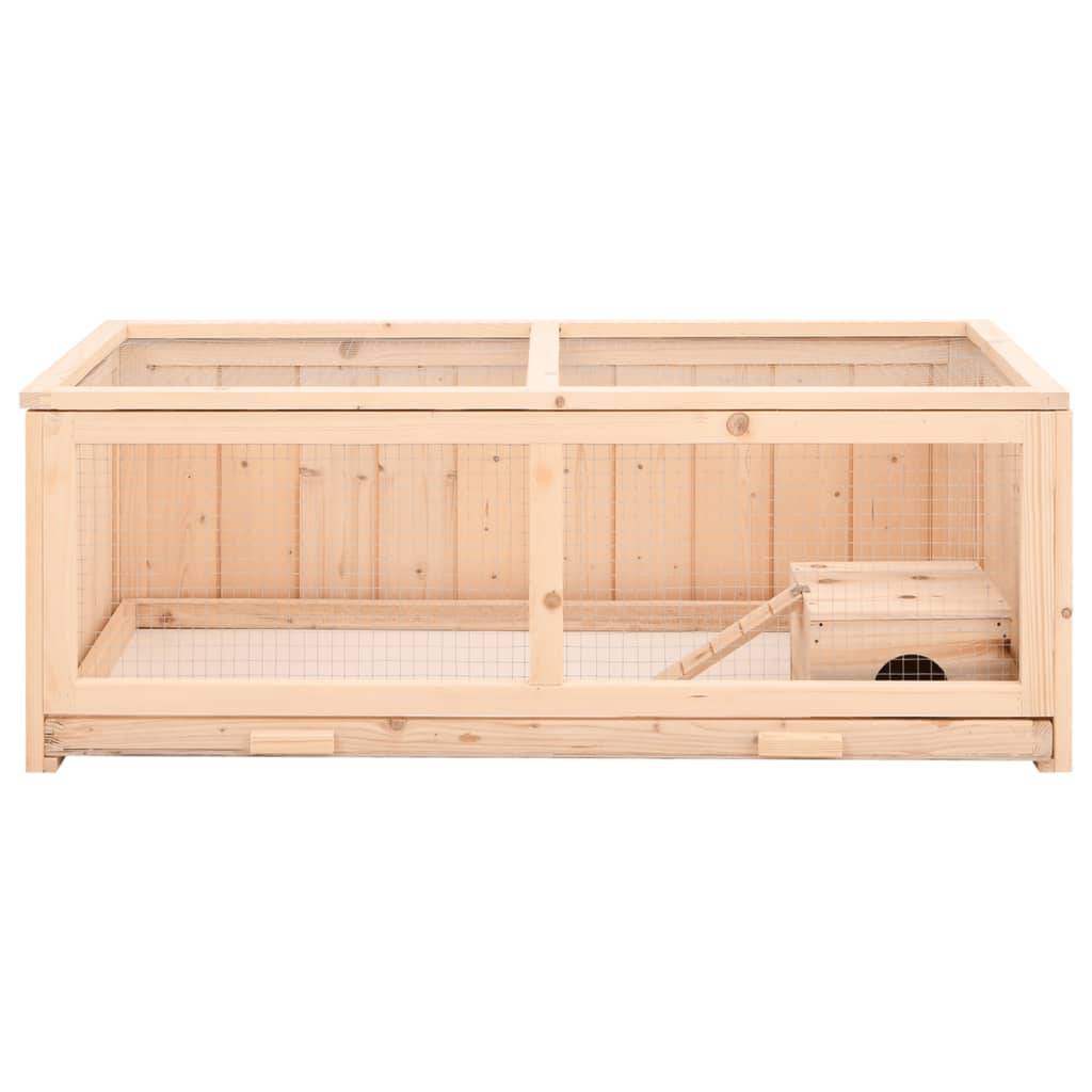 Grande cage à hamster en bois 104 cm avec plateau de nettoyage – ComfortXL Outdoor Living - Image 4