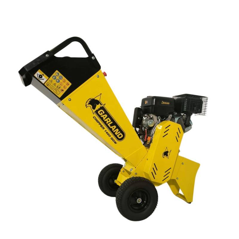 Garland - Broyeur de végétaux thermique GARLAND CHIPPER 1480 QGW-V23 - Coloris - Jaune