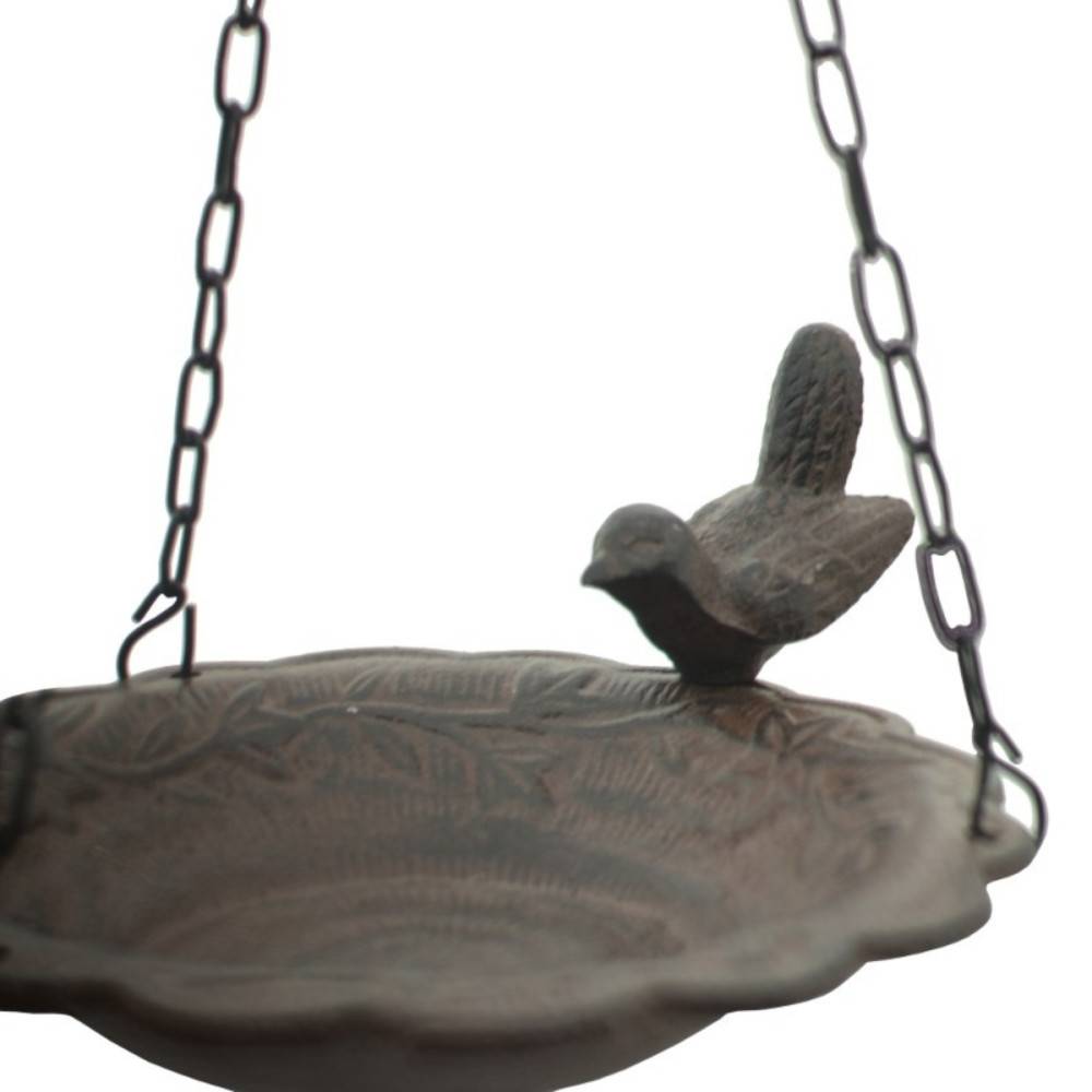 Chemin De Campagne - Bain d'oiseaux à suspendre par des chainettes Ø.18.5 x Ht.38 cm Chemin de campagne - Image 3