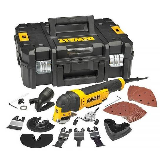 Multi-Cutter 300 W Filaire - DEWALT - avec accessoires - Coffret T-STAK - DWE315KT - Image 1