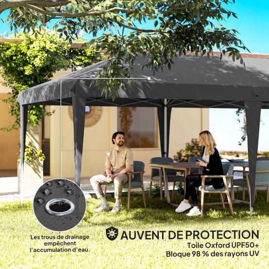 Bain de soleil chaise longue pliante avec coussin appuie-tête - 189x58x32.5cm Polyester Noir fr18 - Image 7